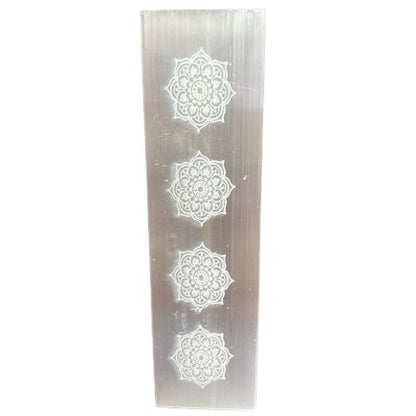 Flat Bar Charging Plate 15cm - Mandala – lifestyle shot