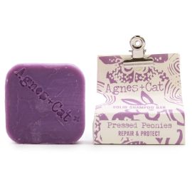 Agnes + Cat Pressed Peonies Solid Shampoo | Auro & Co