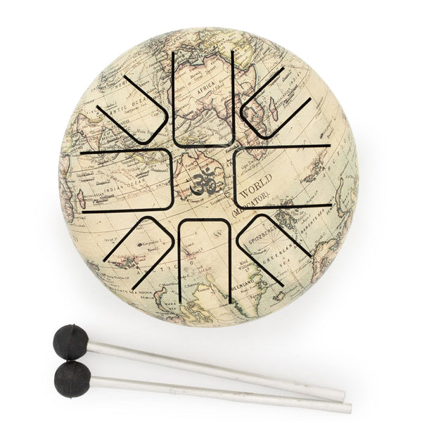 Low Med Hapi Drum Atlas- 14x7cm | Auro & Co