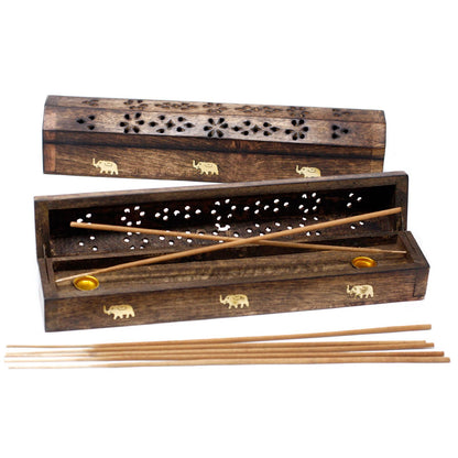 Smoke Boxes Natural Mango Wood – lifestyle shot
