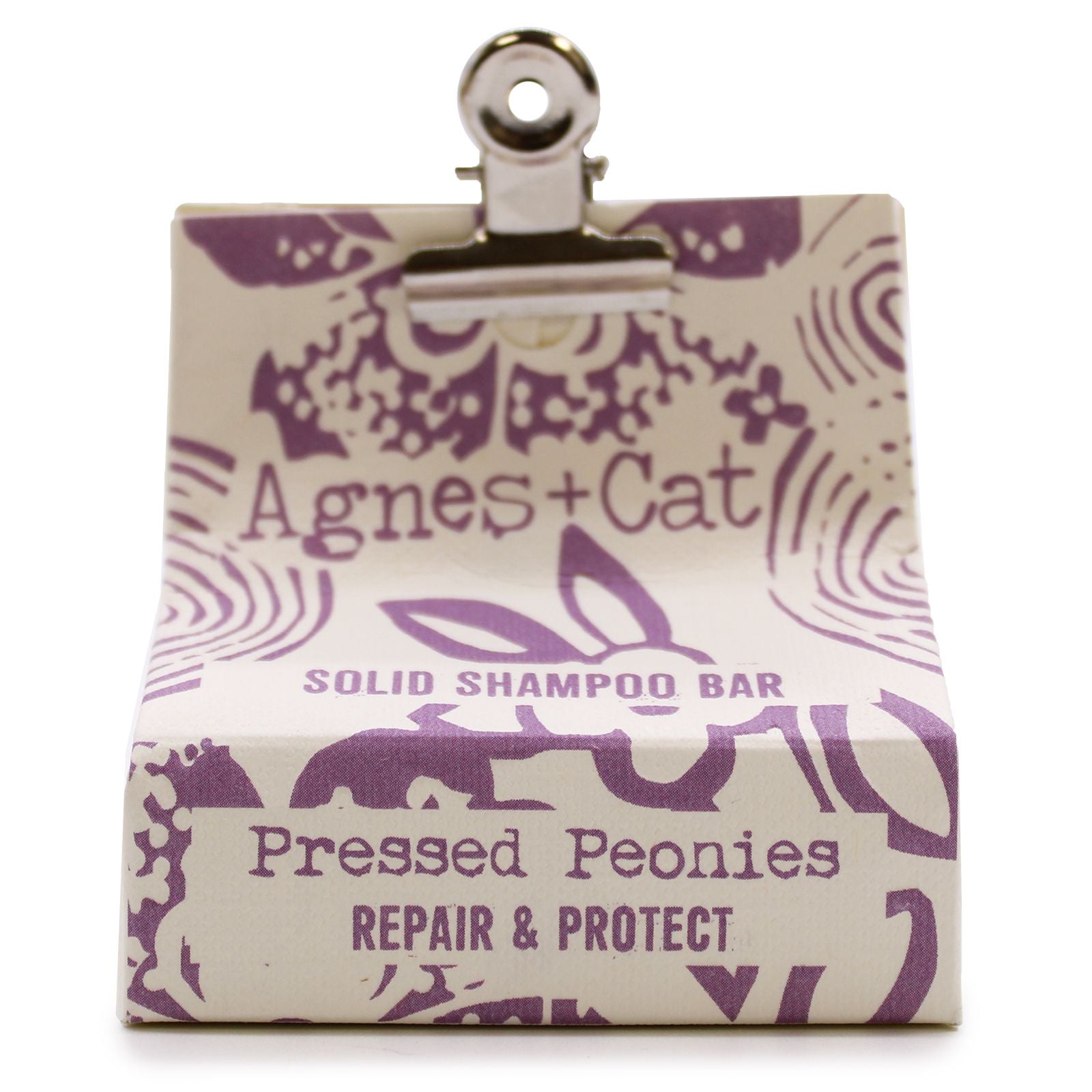Agnes + Cat Pressed Peonies Solid Shampoo – detail view