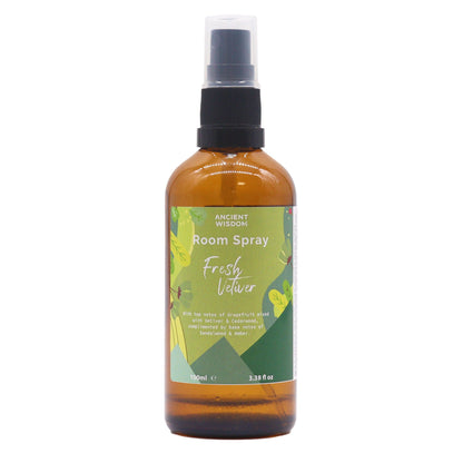 Summer Room Spray - Fresh Vetiver 100ml | Auro & Co