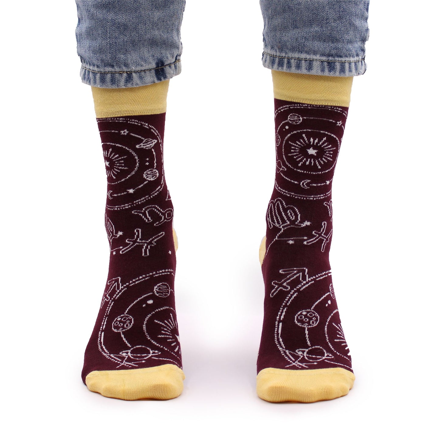Hop Hare Bamboo Socks S/M - Zodiac – detail view