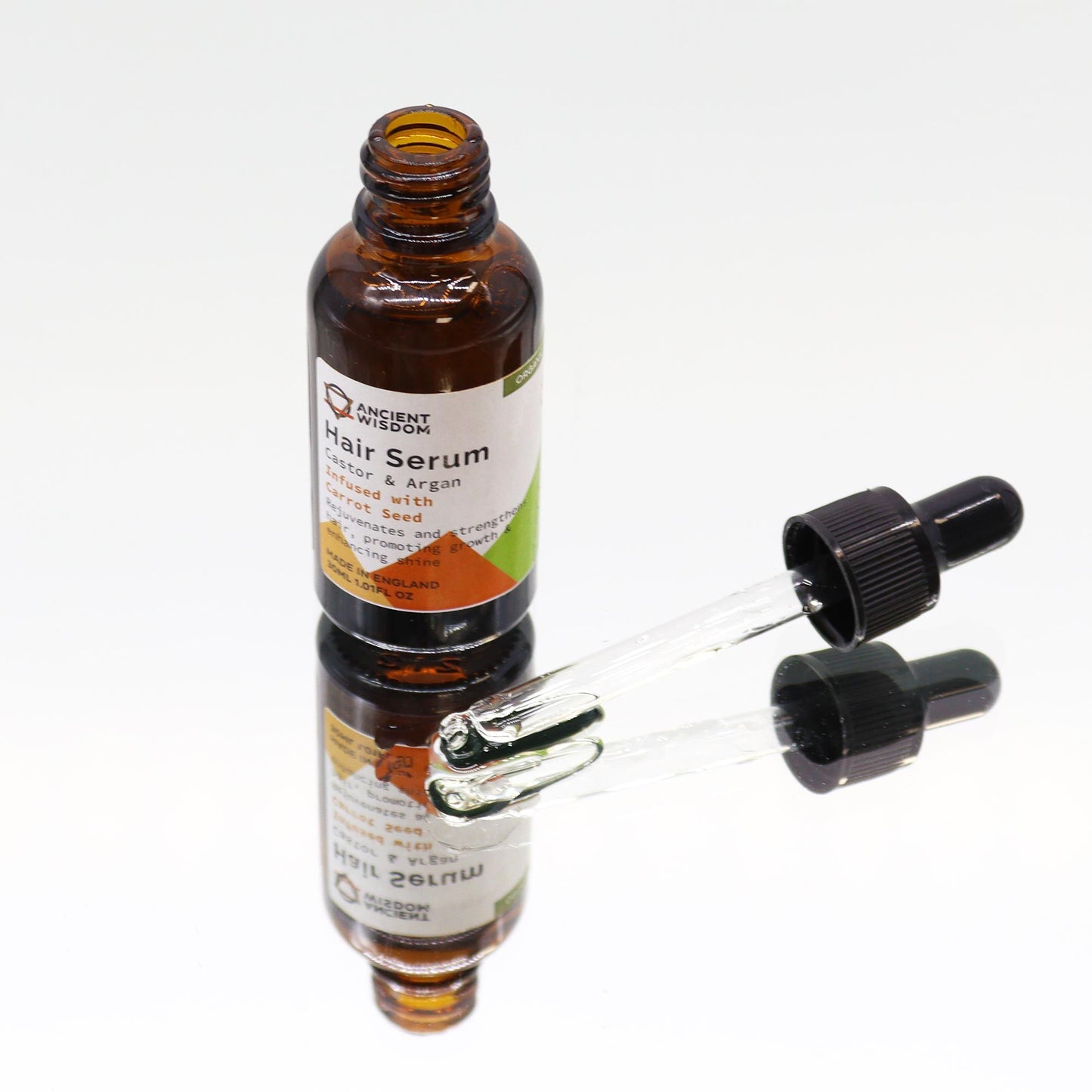 Organic Hair Serum 30ml - Carrot Seed – lifestyle shot