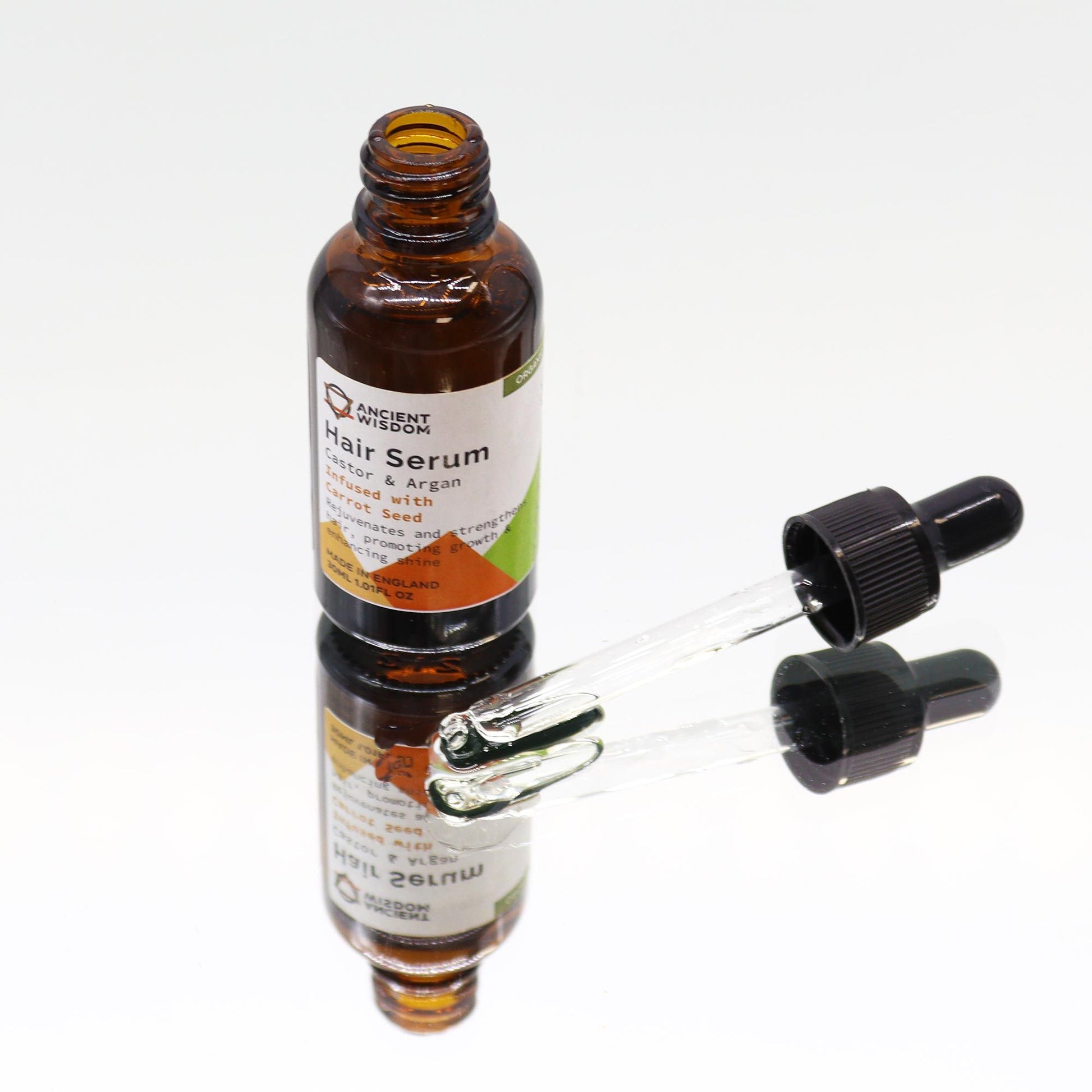 Organic Hair Serum 30ml - Carrot Seed – lifestyle shot