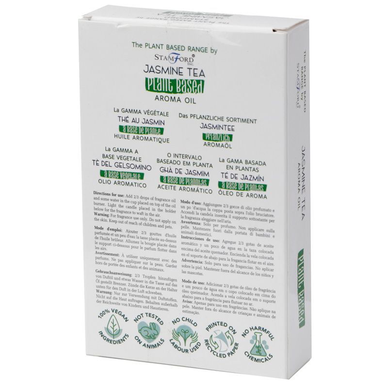 Jasmine Tea Plant Based Aroma Oil, 10ml