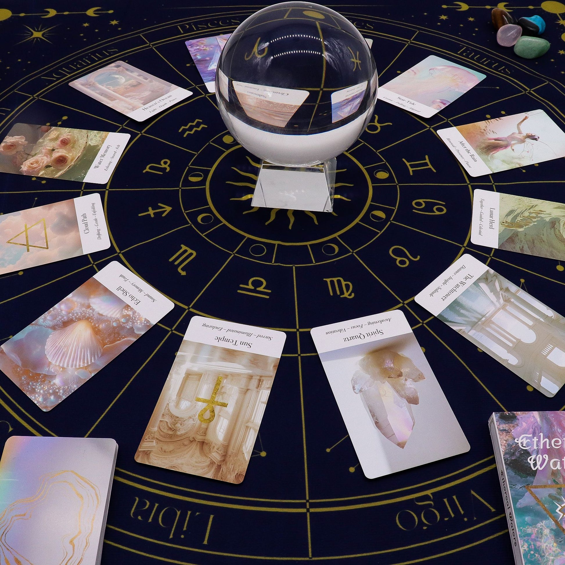 Tarot Reading Cloth - Zodiac – product image 5