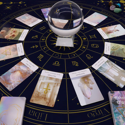 Tarot Reading Cloth - Zodiac – product image 5