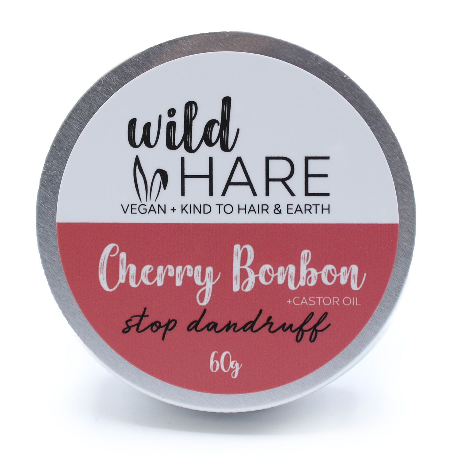 Wild Hare Solid Shampoo 60g - Cherry Bonbon – packaging