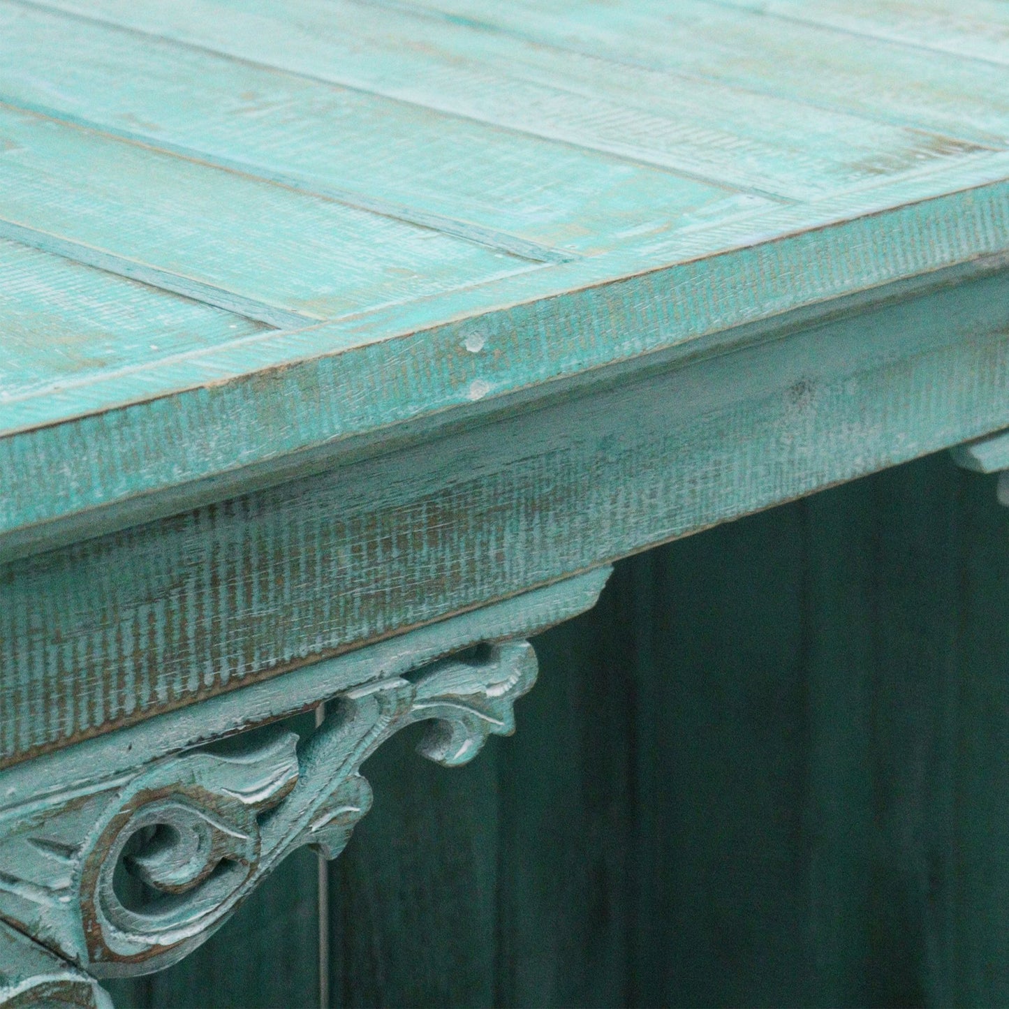 Bathroom Cabinet - Turquoise wash