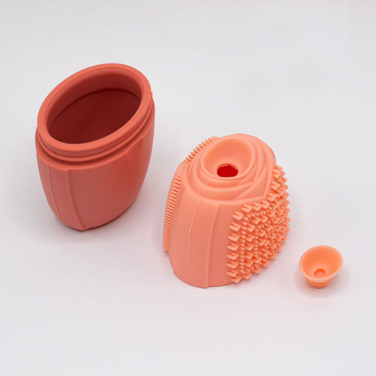 Silicone Ice Face Roller, Peach