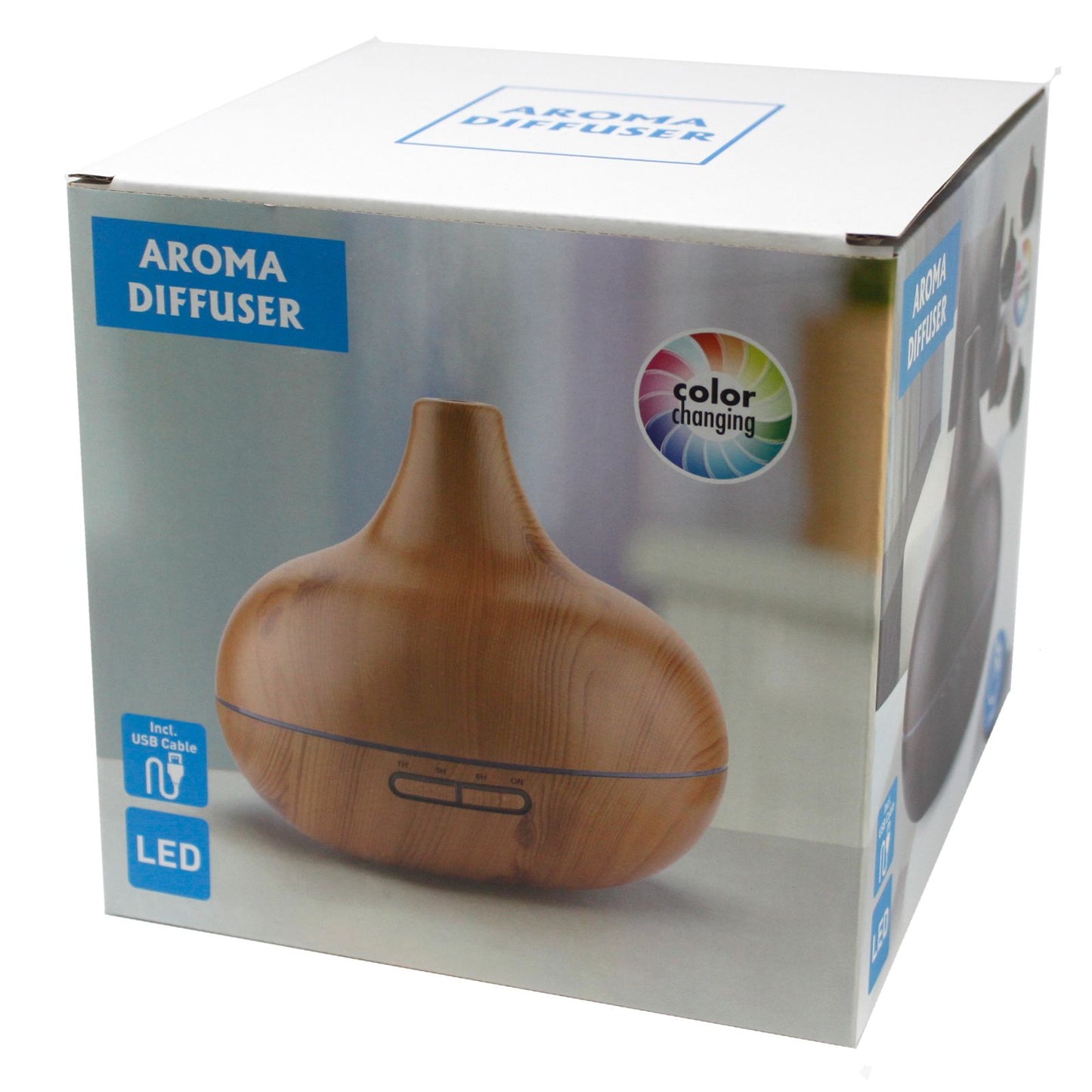 Santorini Shell-Glow Atomiser – Ultrasonic Aroma Diffuser – lifestyle shot