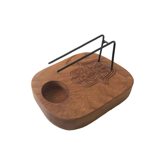 Hamsa Palo Santo Heater - Teak Wood