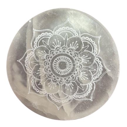 Small Charging Plate 8cm - Mandala Design | Auro & Co