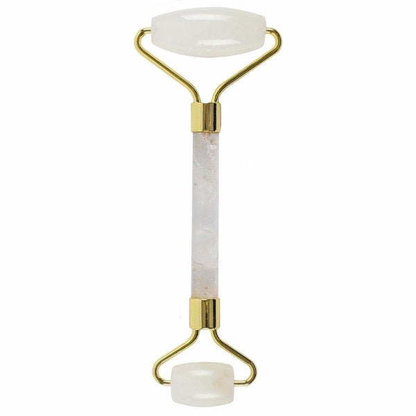 Gemstone Face Roller - Rock Quartz | Auro & Co