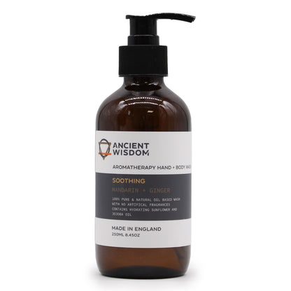 Mandarin & Ginger Hand & Body Wash 250ml | Auro & Co