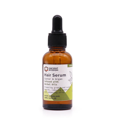 Organic Hair Serum 30ml - Herbal | Auro & Co