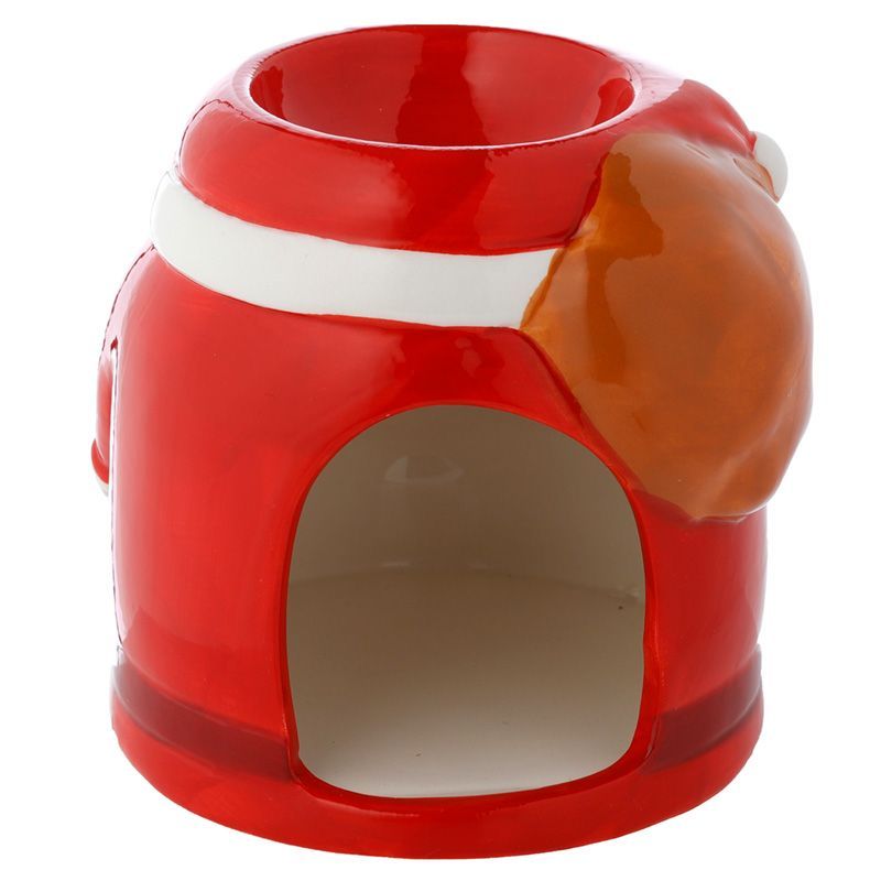 Santa Shaped Christmas Ceramic Oil Burner – lifestyle shot