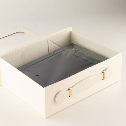 Flat Pack Gift Box - Medium Hamper (24x18.2x8cm) - White