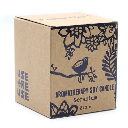 Agnes + Cat Herb Garden Candles - Geranium