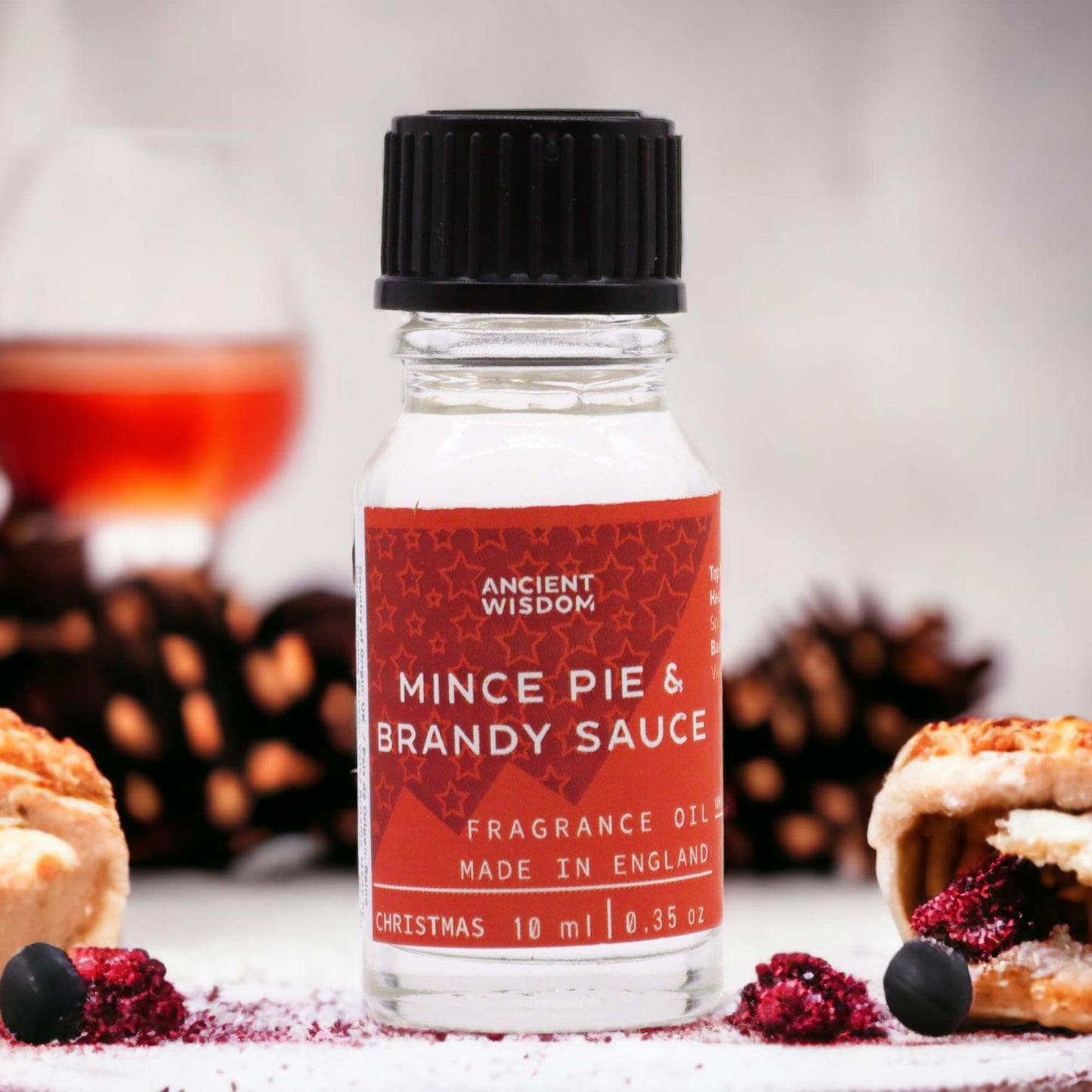 Mince Pie & Brandy Sauce Fragrance Oil 10ml | Auro & Co