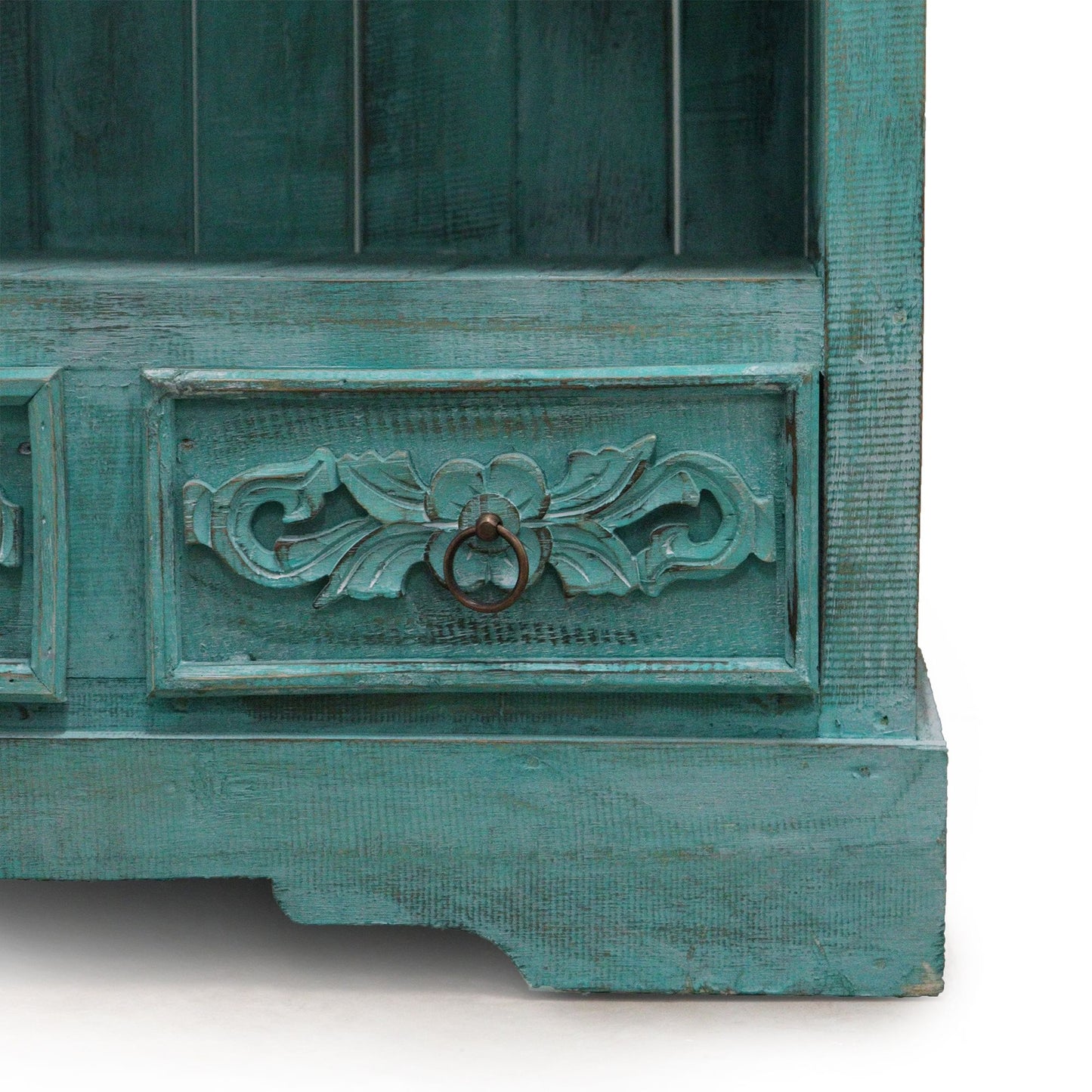Bathroom Cabinet - Turquoise wash