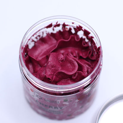 Cherry Whipped Soap 120g – lifestyle shot