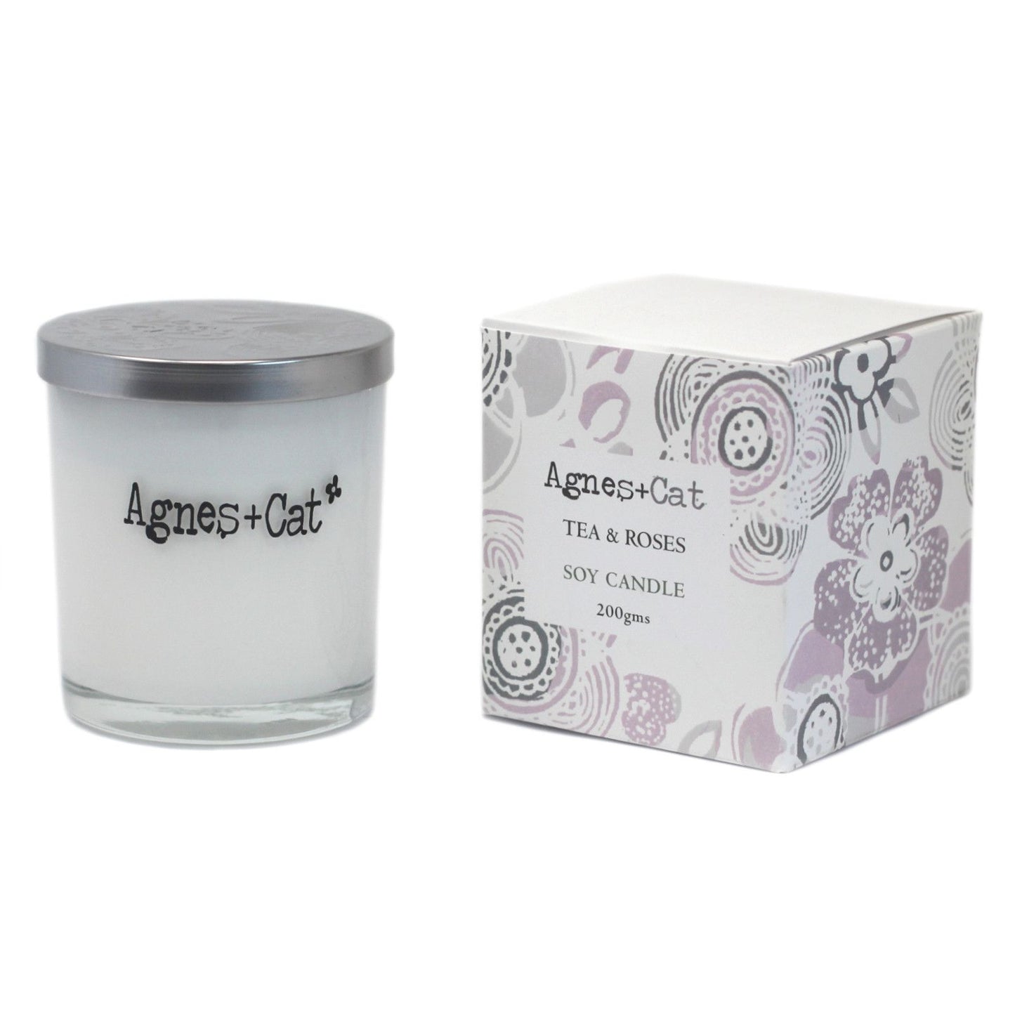Agnes + Cat Votive Candle - Tea and Roses – product image 8