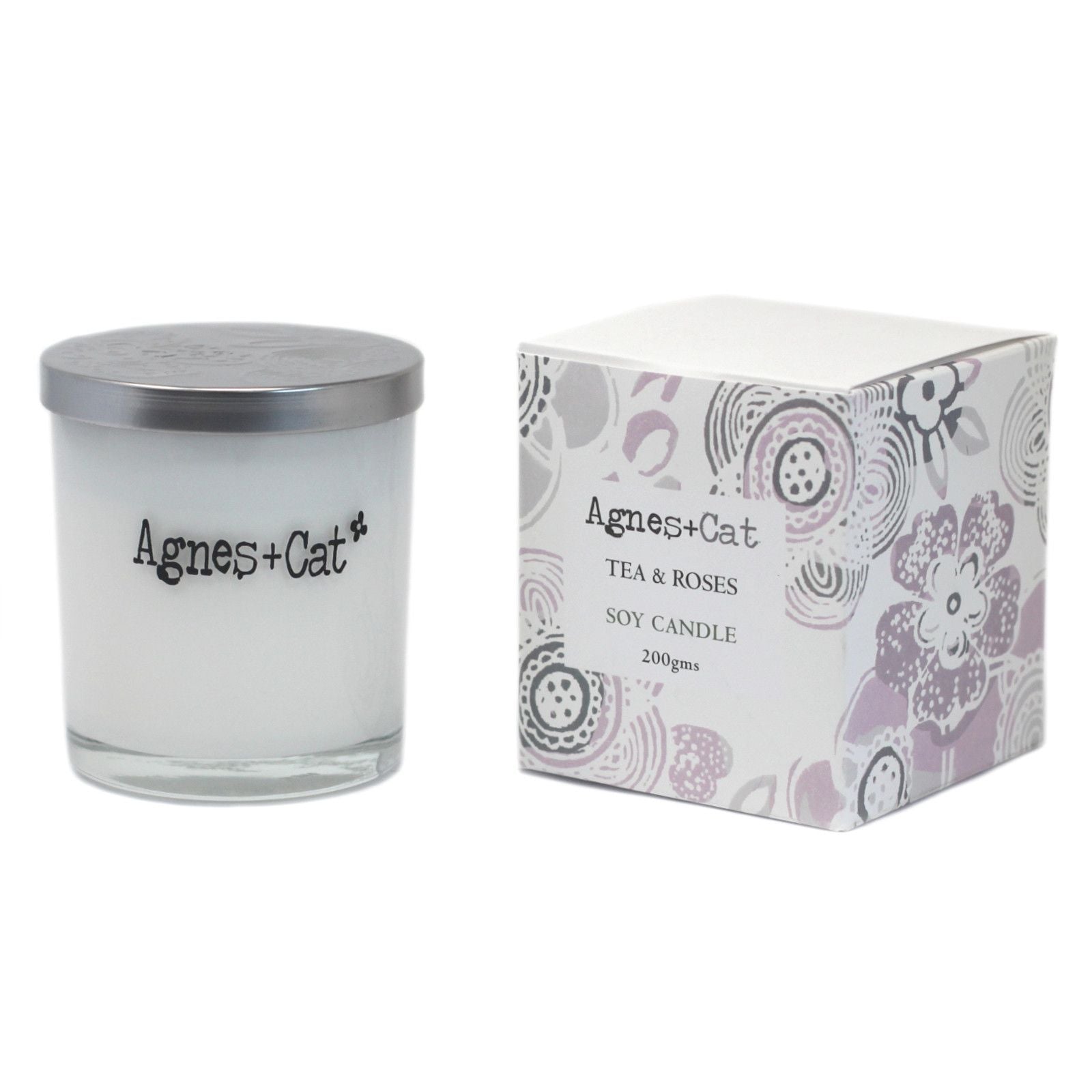 Agnes + Cat Votive Candle - Tea and Roses – product image 8
