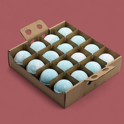 Set of 3 Five for Him Bath Bombs – packaging