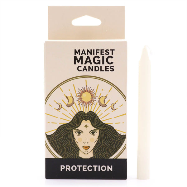 Manifest Magic Candles (pack of 12) - Ivory | Auro & Co