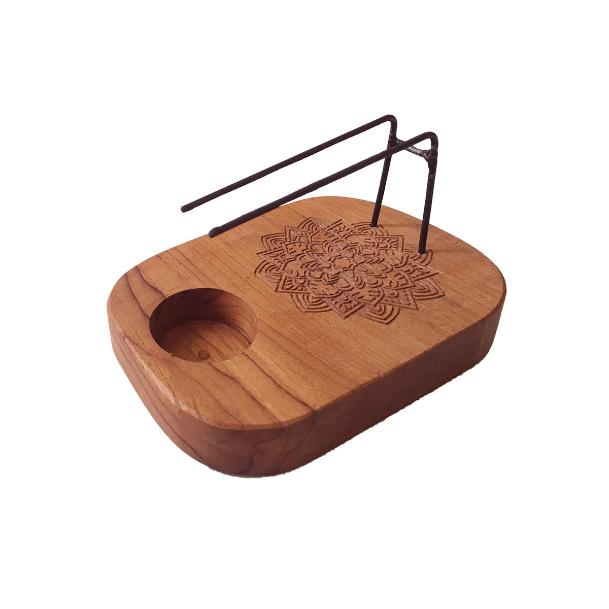 Mandala Palo Santo Heater - Teak Wood