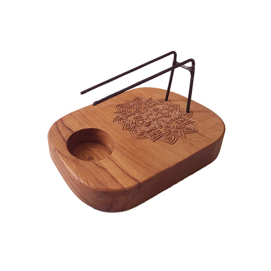 Mandala Palo Santo Heater - Teak Wood