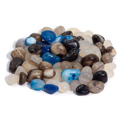 Bulk Mixed Agate - 1kg (aprox. 70 stones) | Auro & Co