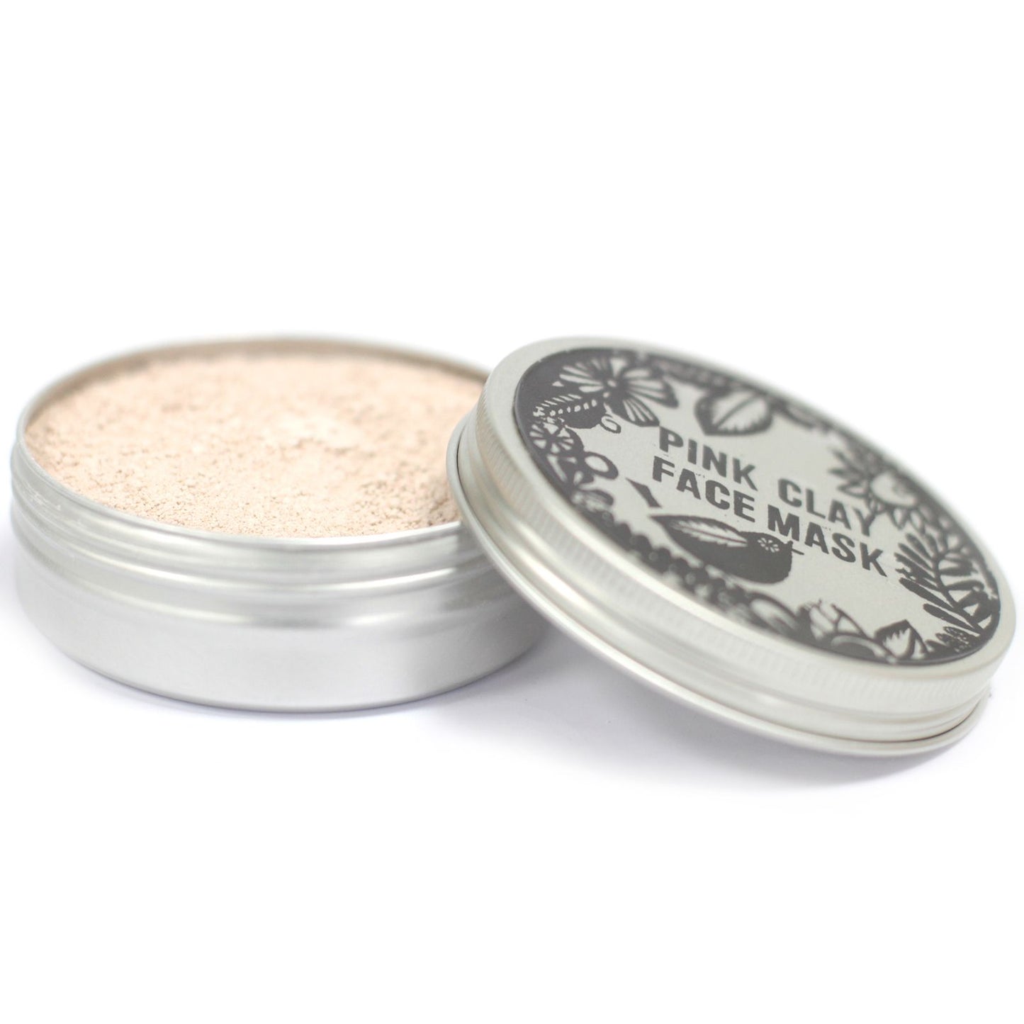 Agnes + Cat Pink Clay Face Mask – detail view