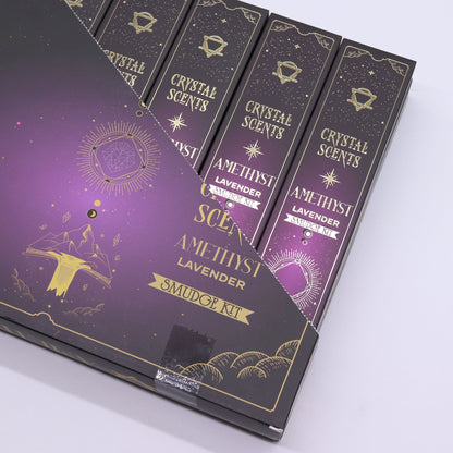 Amethyst Crystal Scents Smudge Incense - Lavender – product image 7