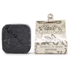 Agnes + Cat Sea Salt & Moss Solid Shampoo | Auro & Co