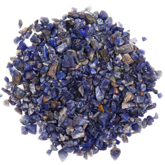 Sodalite Chips Gemstone Chips Bulk - 1KG | Auro & Co