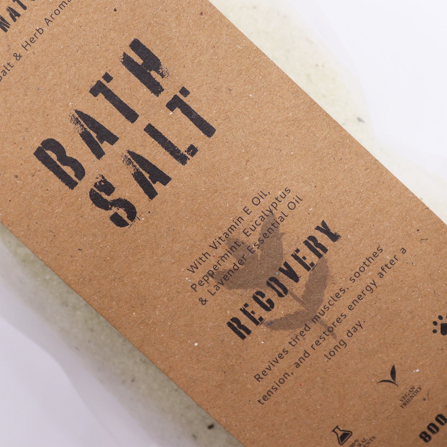 Greenman Rituals Menthol Aromatherapy Epsom Bath Salt – Recovery – lifestyle shot