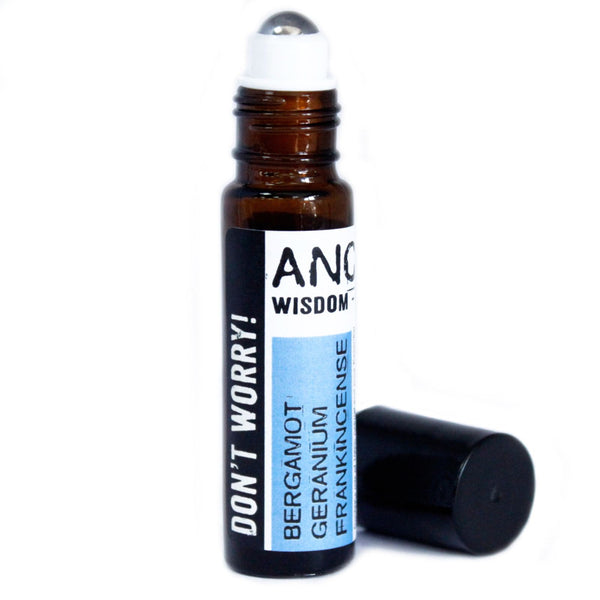10ml Roll On Essential Oil Blend - Don't Worry! | Auro & Co