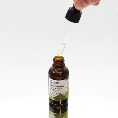 Organic Hair Serum 30ml - Herbal – detail view