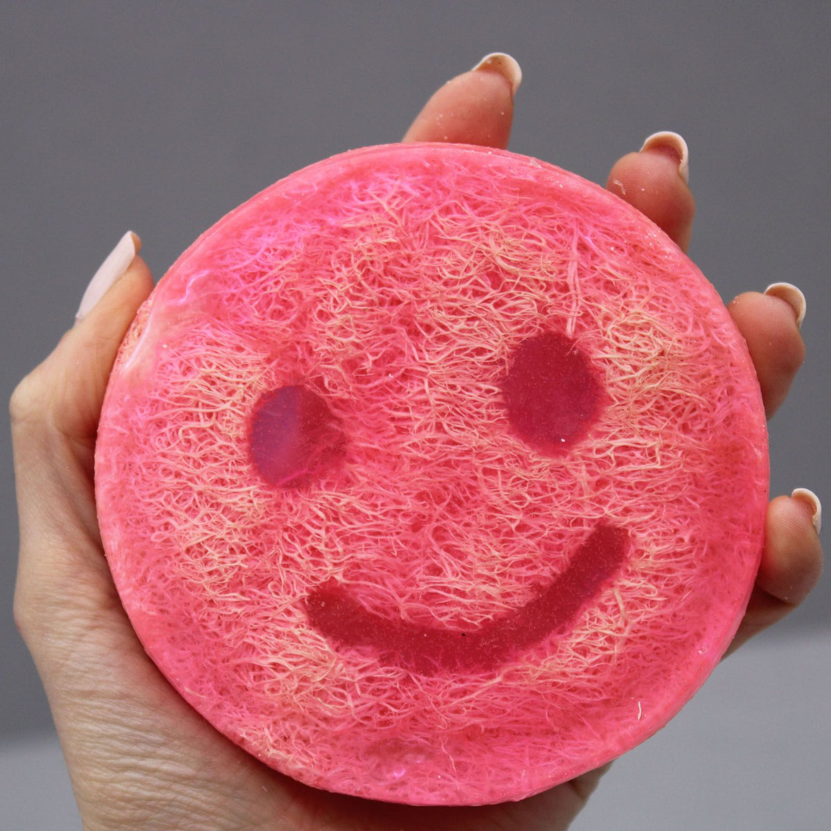 Piña Colada Happy Scrub Soap, Loofah Scrub Bar, 120g