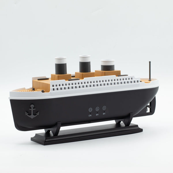 Ship Model Puff Effect Aroma Diffuser with Colour-Changing LED | Auro & Co