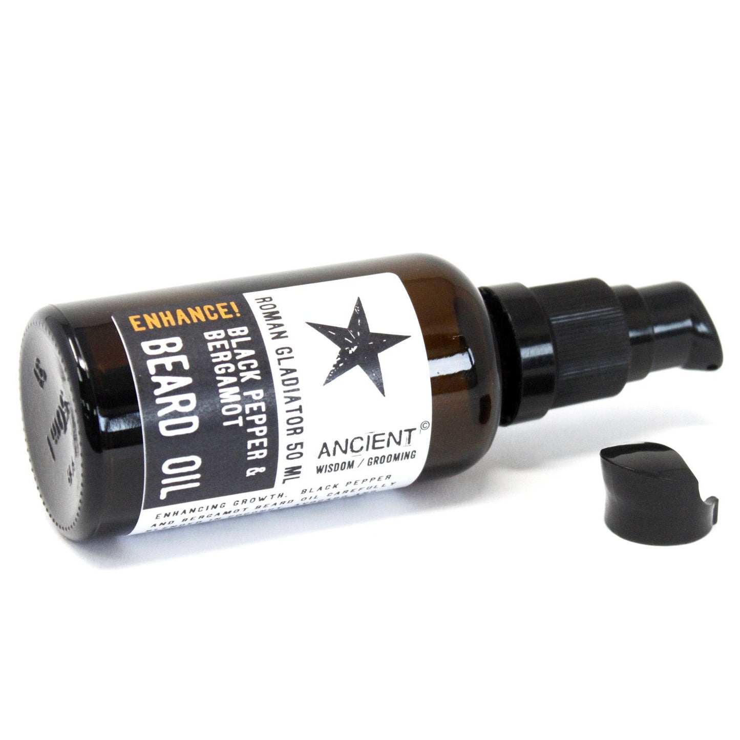 50ml Beard Oil - Roman Gladiator - Enhance! – detail view