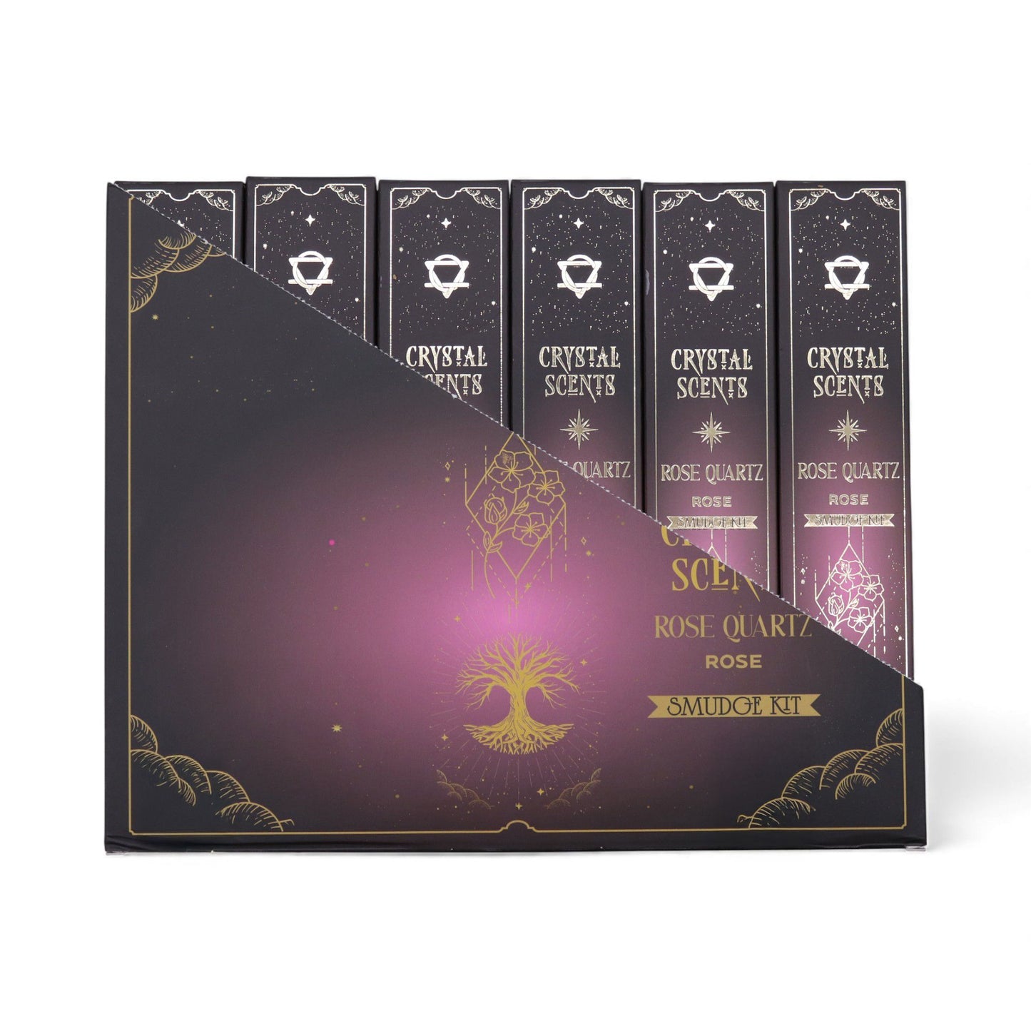 Rose Quartz Crystal Scents Smudge Incense - Rose – product image 7