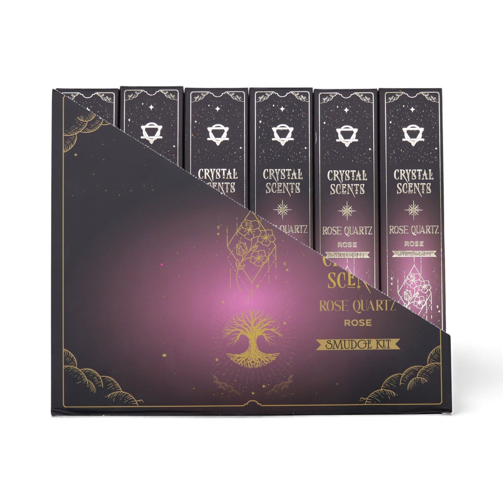 Rose Quartz Crystal Scents Smudge Incense - Rose – product image 7