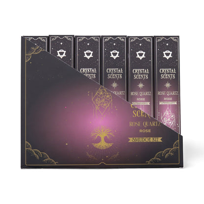 Rose Quartz Crystal Scents Smudge Incense - Rose – product image 7