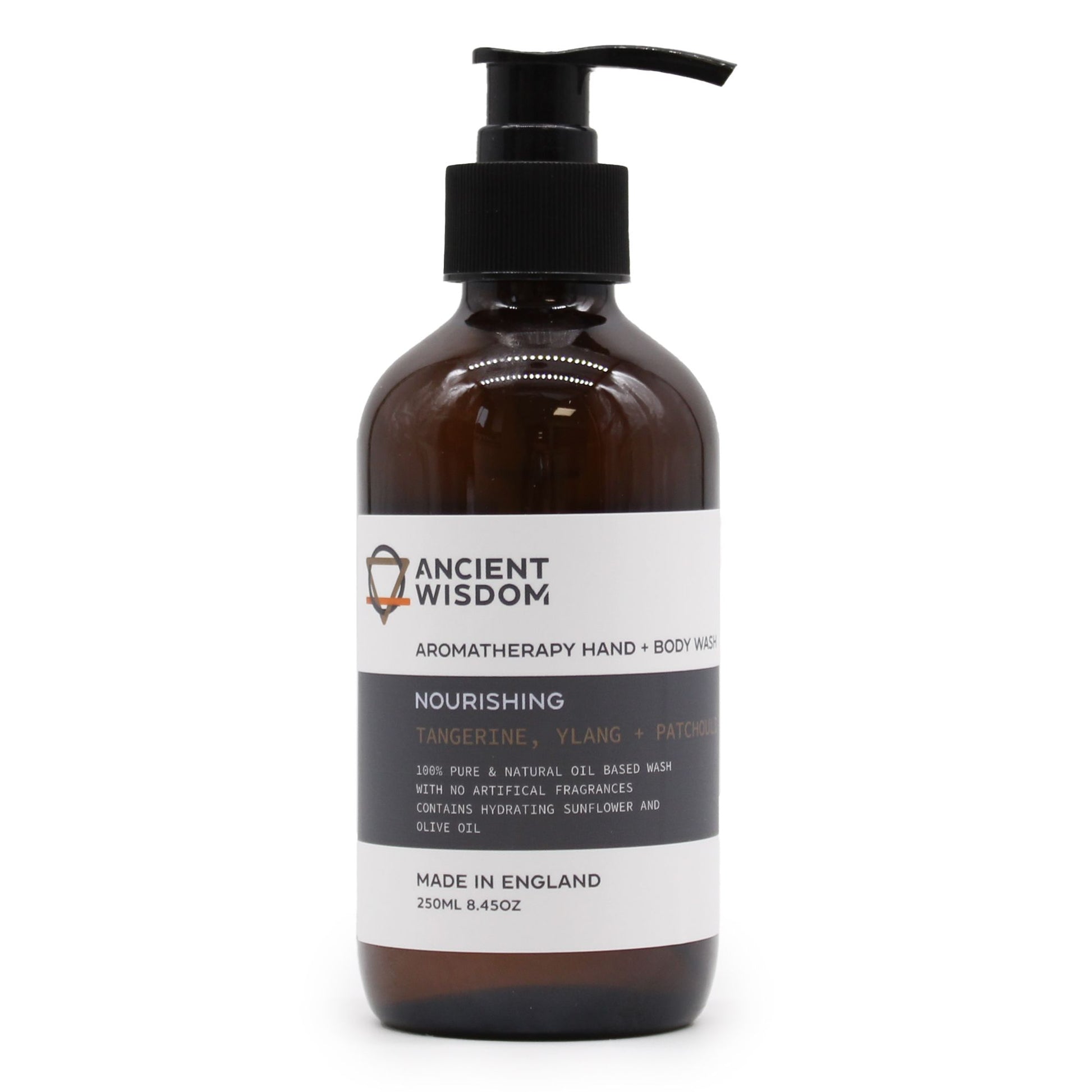 Tangerine, Ylang & Patchouli Hand & Body Wash 250ml | Auro & Co
