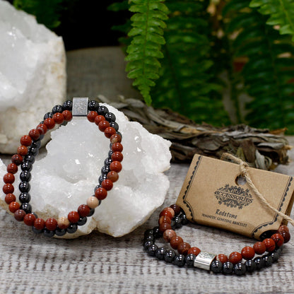 Magnetic Gemstone Bracelet - Redstone – packaging