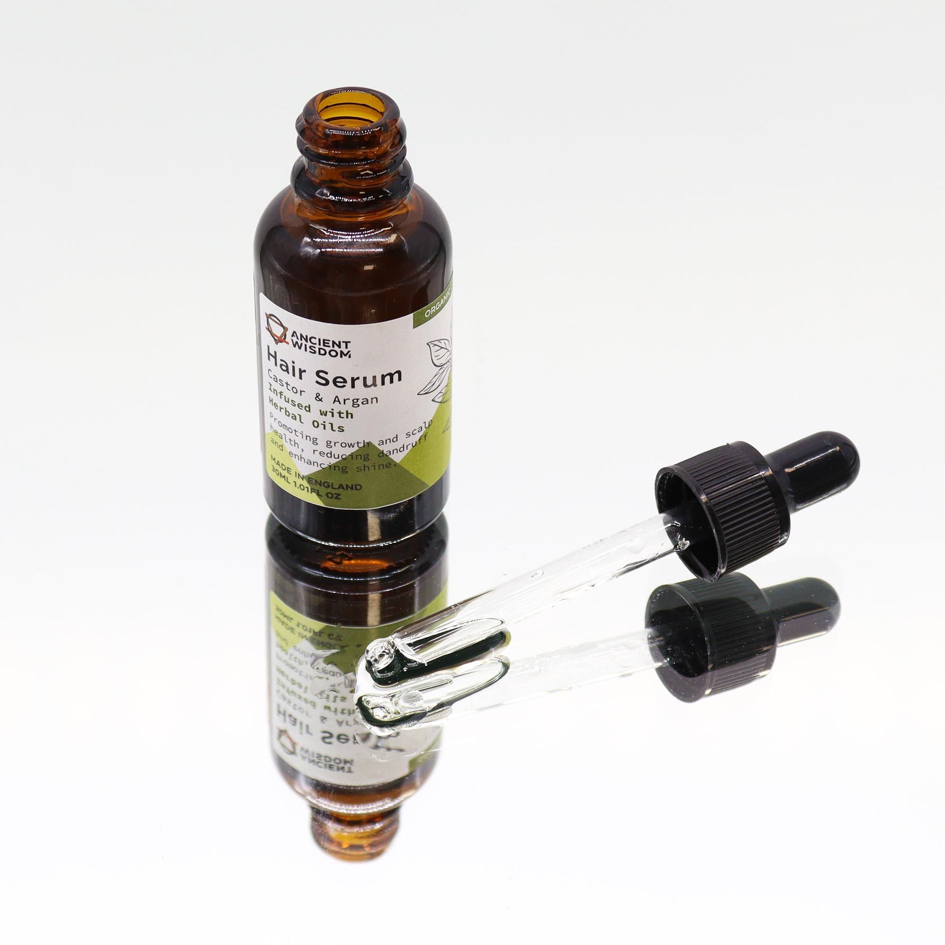 Organic Hair Serum 30ml - Herbal – lifestyle shot